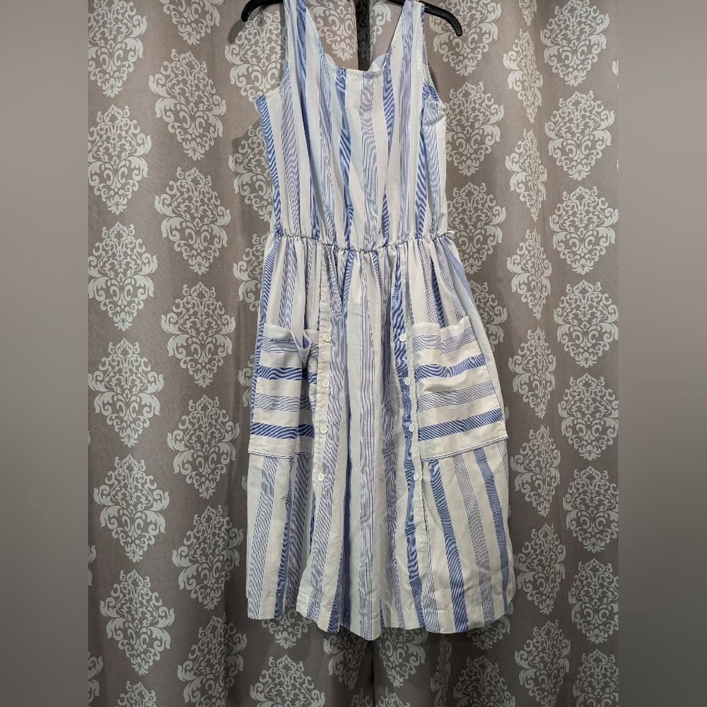 Large mid calf length dress